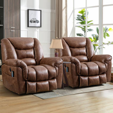 Hokku Designs Dugald Upholstered Heated Massage Chair Wayfair